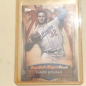 Sandy Koufax Los Angeles Dodgers Baseball